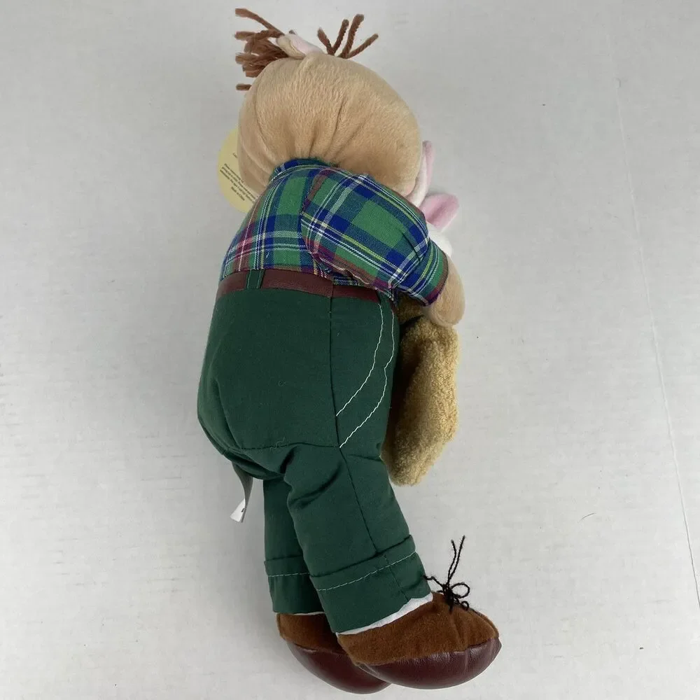Vintage Arthur Plush Doll With Bunny 13” Easter New with Tags 2000 Marc Brown